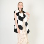 Luxe Real Fox Fur Patchwork Vest