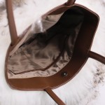Gradient Mongolian Lamb Fur Tote