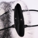 Gradient Mongolian Lamb Fur Tote